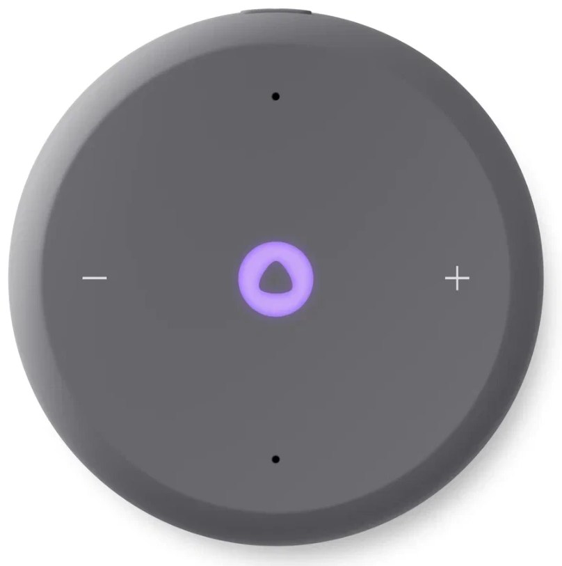 Умная колонка Яндекс Станция Лайт 2 серый YNDX-00026GRY